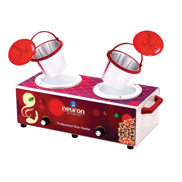 NEURON Double Sun Professional Double Bowl Wax Heater Machine